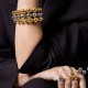Pulseira Nádia Gimenes Little Finger Bracelete Dourado