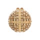 Bolsa Empório MP Mini Clutch Esfera Dourado
