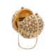 Bolsa Empório MP Mini Clutch Esfera Dourado