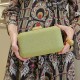 Bolsa Maria Chic Acessórios Clutch Malu Tecido Pistache