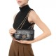 Bolsa Isla Anne Baguete Couro New Croco Preto