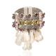 Pulseira Camila Klein Memories Mojave Pérolas Prata Velho