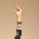 Pulseira Camila Klein Memories Mojave Pérolas Ouro Velho