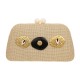 Bolsa Camila Klein Clutch Compaixão Palha Natural