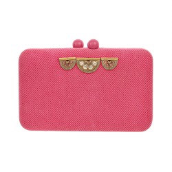 Bolsa Camila Klein Clutch Frutificar Mandarina Rosa