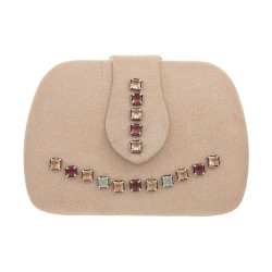 Bolsa Camila Klein Clutch Essencial Asas Nude