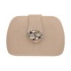 Bolsa Camila Klein Clutch Rei Cristais Nude