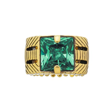 Anel Estela Geromini Macri Design Ouro