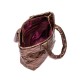 Bolsa Isla Tote Puffer Nylon Maxi Bronze