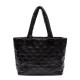 Bolsa Isla Tote Puffer Nylon Maxi Preta 