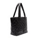 Bolsa Isla Tote Puffer Nylon Maxi Preta 