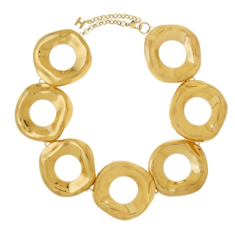 Colar Hector Albertazzi ALB Choker Conceito Ouro Vintage