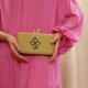 Bolsa Camila Klein Clutch Rei Cristais Verde
