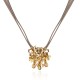 Colar Claudia Arbex Le Sirenuse Choker Ouro Vintage