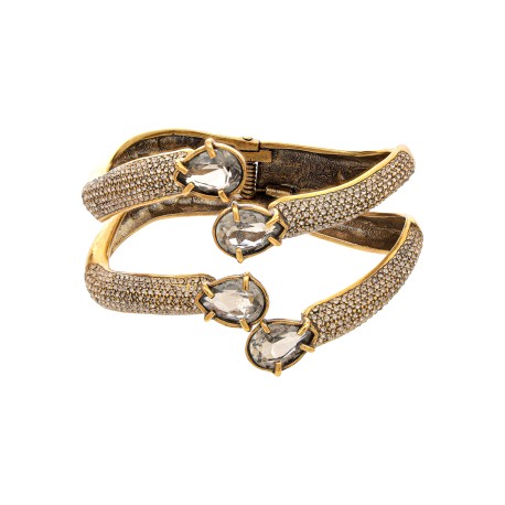 Pulseira Camila Klein Alicia Agnos Bracelete Ouro Velho