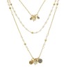 Colar Estela Geromini Peach Longo Ouro