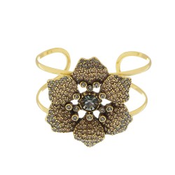 Pulseira Estela Geromini Magnolia Bracelete Ouro