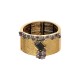 Pulseira Camila Klein Rochas Ouro Velho e Grafite