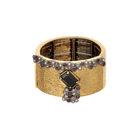Pulseira Camila Klein Rochas Ouro Velho e Grafite