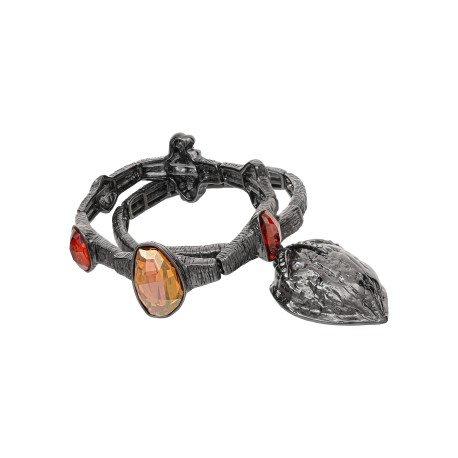 Pulseira Camila Klein Bolo de Nozes Kit Cristais Grafite
