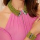 Colar Camila Klein Memories Conceito Green Prata Velho