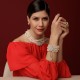 Pulseira Camila Klein Maya Pérolas Barrocas e Prata Velho