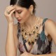 Colar Camila Klein Lareira Maxi Pérolas Ouro Velho