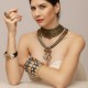 Colar Camila Klein Arkhein Duplo Ouro Velho