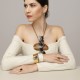 Pulseira Camila Klein Rochas Ouro Velho e Grafite