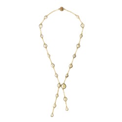 Colar Hector Albertazzi Alma Tie Ouro Vintage