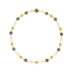 Colar Hector Albertazzi Alma Choker Ouro Vintage