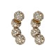Brinco Hector Albertazzi Alma Safari Ouro Vintage