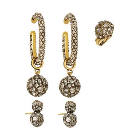 Brinco Hector Albertazzi Alma Kit Ear Cuff Ouro Vintage