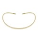 Colar Nádia Gimenes Choker Tubo Dourado