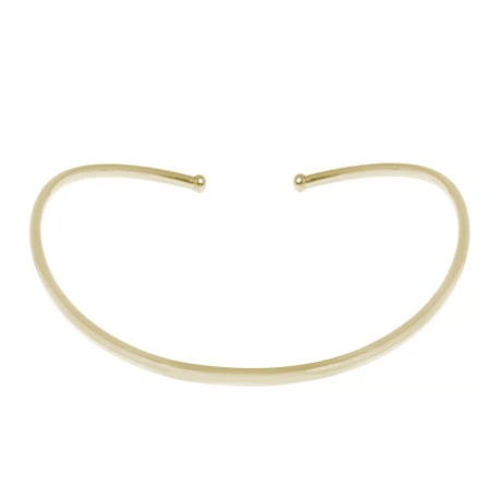 Colar Nádia Gimenes Choker Tubo Dourado