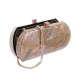 Bolsa Empório MP Clutch Madrepérola Dourada