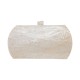 Bolsa Maria Chic Acessórios MP Clutch Madrepérola Marfim