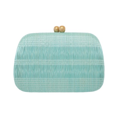 Bolsa Empório MP Clutch Palha Buntal Verde