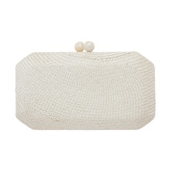 Bolsa Empório MP Clutch Palha Buntal Natural