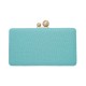 Bolsa Maria Chic Acessórios Clutch Amy Verde Turquesa