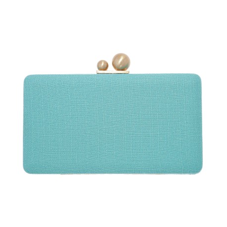 Bolsa Maria Chic Acessórios Clutch Amy Verde Turquesa