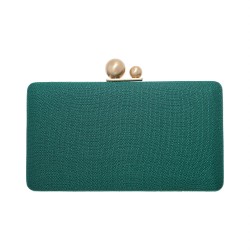 Bolsa Maria Chic Acessórios Clutch Amy Verde Escuro
