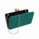 Bolsa Maria Chic Acessórios Clutch Amy Verde Escuro