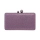 Bolsa Maria Chic Acessórios Clutch Cris Cristais Lilás