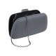 Bolsa Maria Chic Acessórios Clutch Tay Tecido Grafite