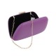 Bolsa Maria Chic Acessórios Clutch Tay Tecido Lilás