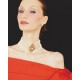 Brinco Claudia Arbex Vitória Argola Ouro Vintage