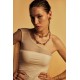 Colar Monica Di Creddo Flow Conceito Elos Ouro Vintage