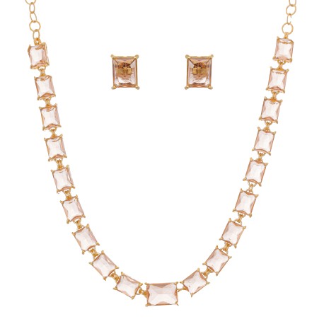 Conjunto Nino Bran Acessórios Riviera Colors Dourado