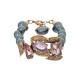 Conjunto Camila Klein Tsarina Pérolas Cristais Ouro Velho